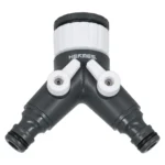 Trójnik z ZAWORAMI GW 1" / 3/4" WHITE SERIES