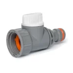 Przyłącze na kran + ZAWÓR 3/4" WHITE SERIES