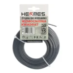 Żyłka do PODKASZARKI WZMOC. KWADRAT 3,0mm / 15m - obrazek 4