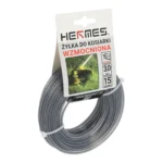 Żyłka do PODKASZARKI WZMOC. GWIAZDKA 3,0mm / 15m - obrazek 2