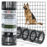 Siatka ogr. EURO FENCE 0,61x10m GRAFIT 100x75 mm PKWIU25.93.13.0 - obrazek 6