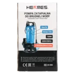 Pompa do brudnej wody ŻELIWO ROZDR. z NOŻAMI TNĄCYMI, PŁYWAK 750 W - obrazek 9