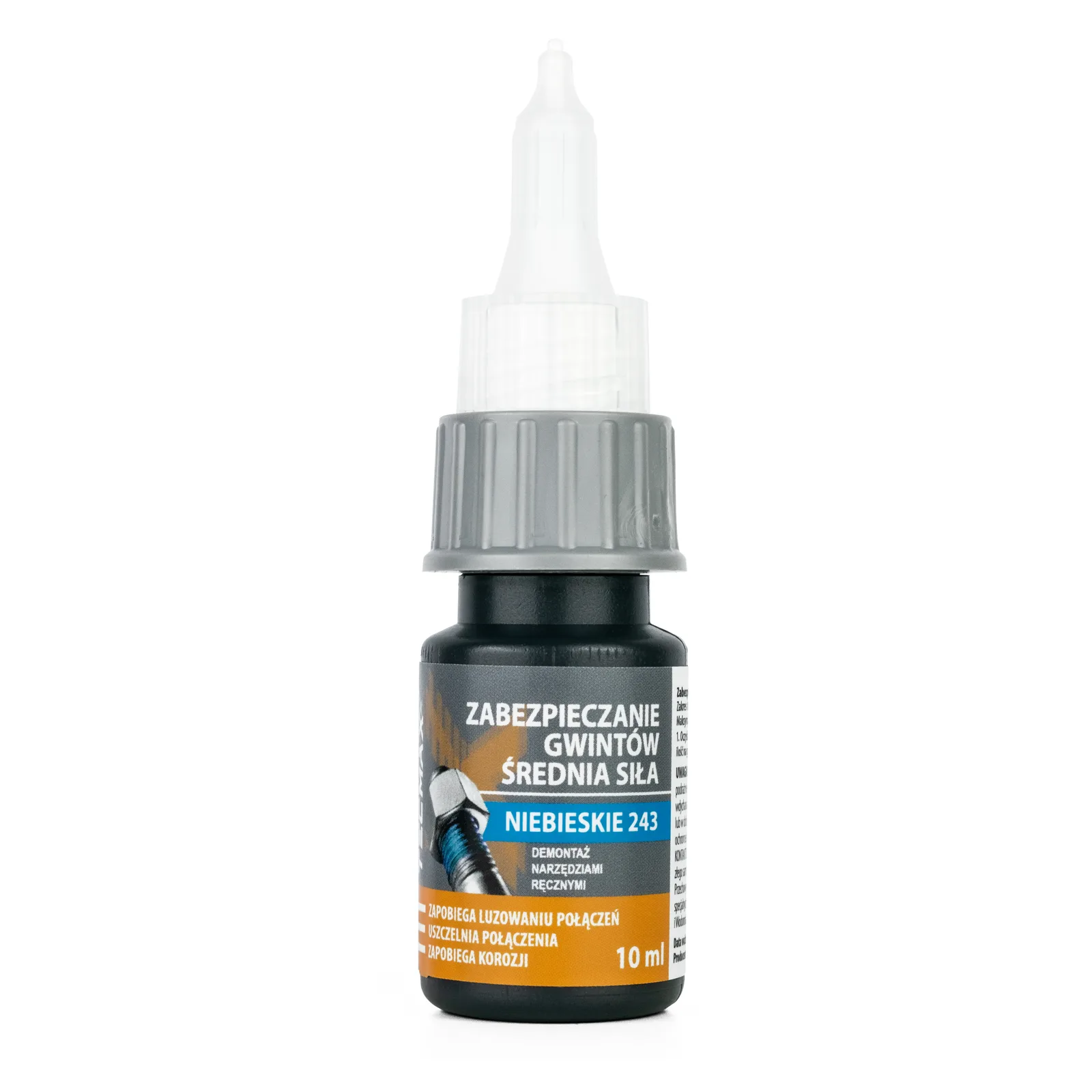 21_233_33b05a71a8285400633802c80505e42434e6c2ae-1 TECMAXX Preparat do zabezp. gwintów10 ml NIEBIESKI - obrazek 1
