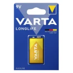 Bateria VARTA LONGLIFE ALKALINE 6LR61 9V