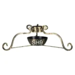 STOJAK POD CHOINKĘ  SH9  fi 10cm 19x62cm ZŁOTY