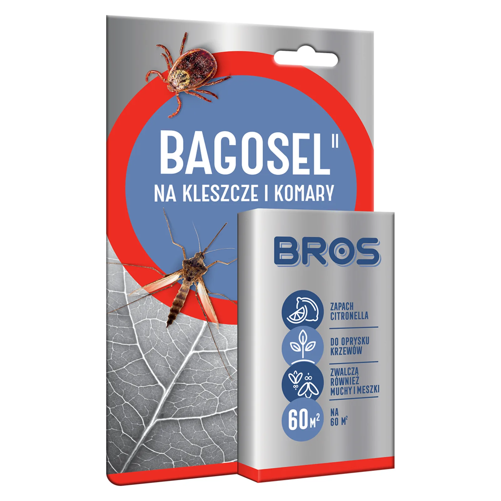 27_062_3066a1b87d50190eb708eba70c6be7cf17565e6e-1 BROS Bagosel na KOMARY I KLESZCZE 30ml - obrazek 1