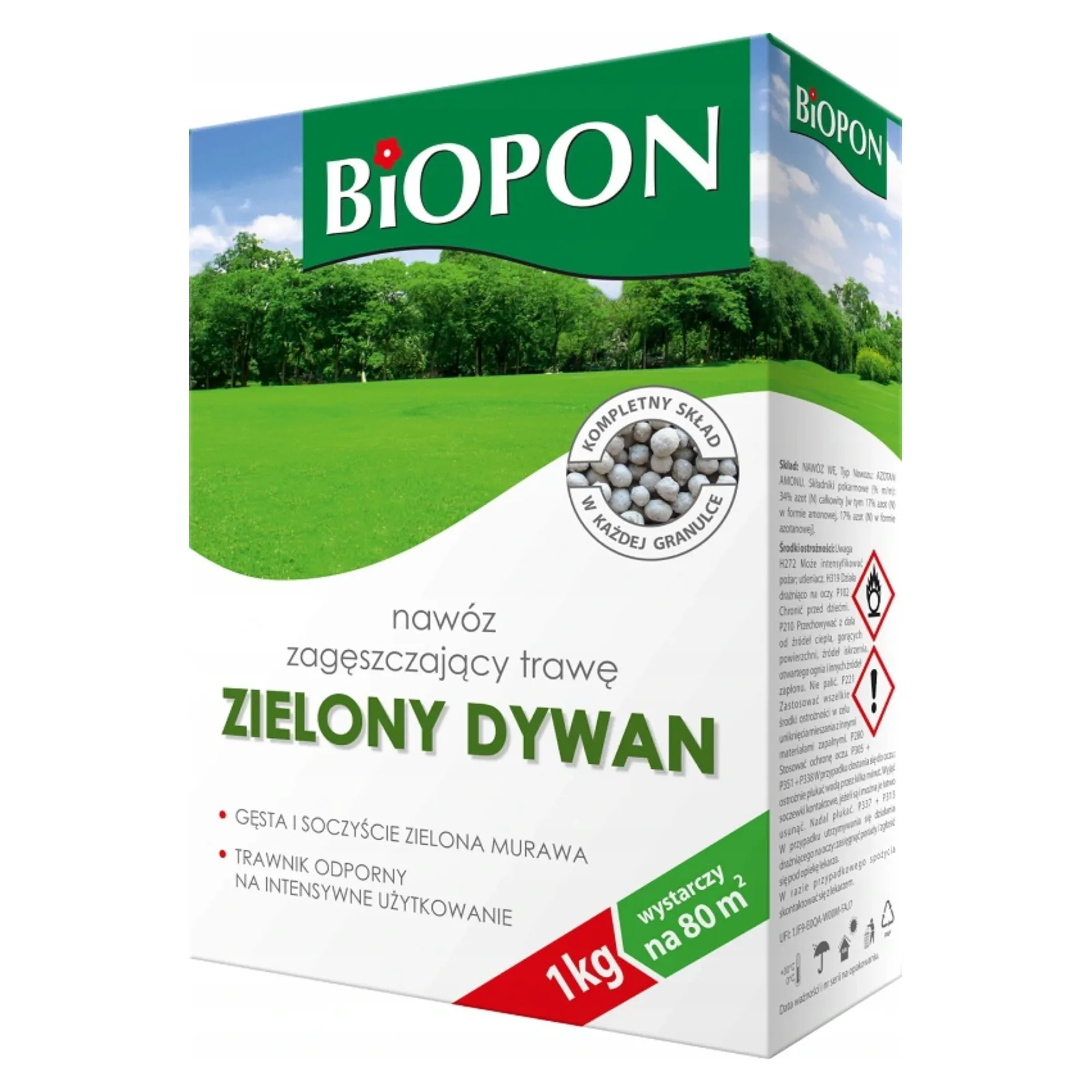 27_142_02b4a019d6dd020b7e7b09a673883b400a755f8b-1 BIOPON Zielony dywan 1kgzagęszczający trawę - obrazek 1